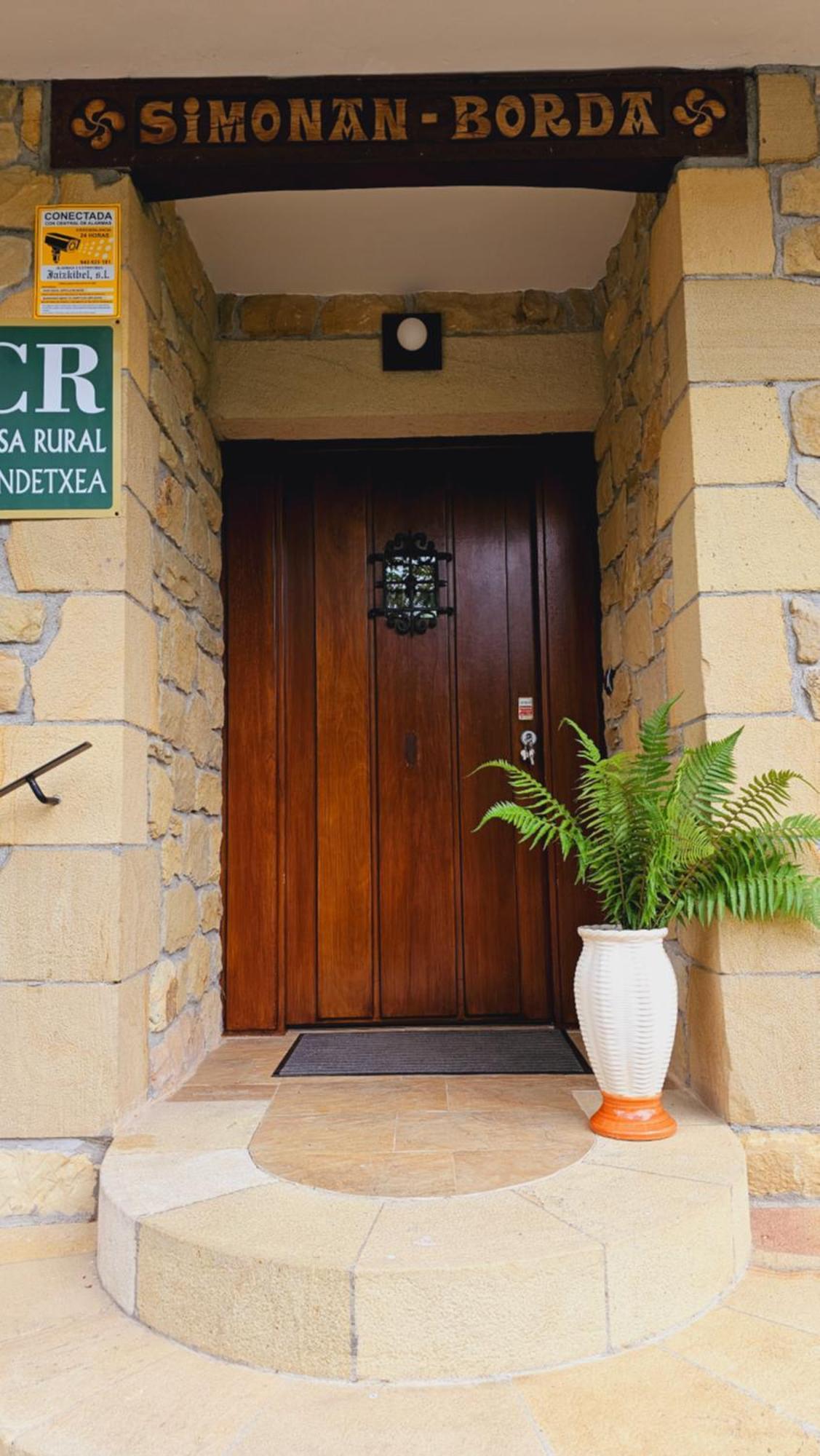 Casa Rural Simonan Borda Oiartzun Esterno foto